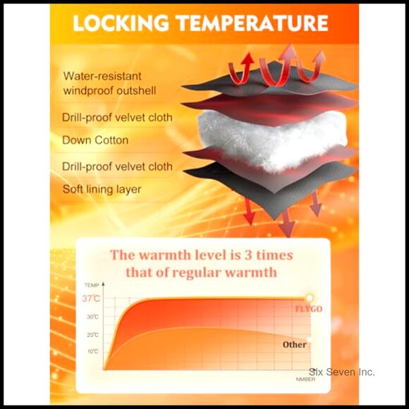 Cropped Puffer Jacket Quilted Lightweight Oversized Winter Outerwear with - Picture 5 of 7